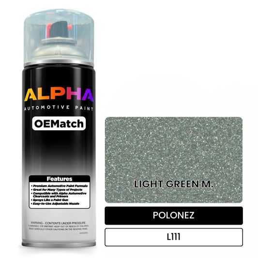 POLONEZ LIGHT GREEN M. L111 OEMatch Spraycan
