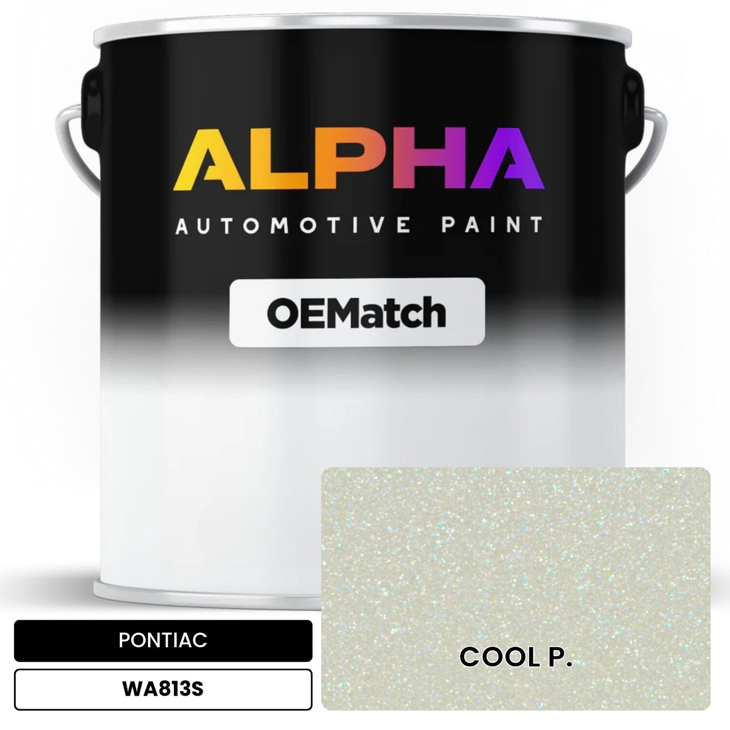 PONTIAC COOL P. WA813S OEMatch Basecoat