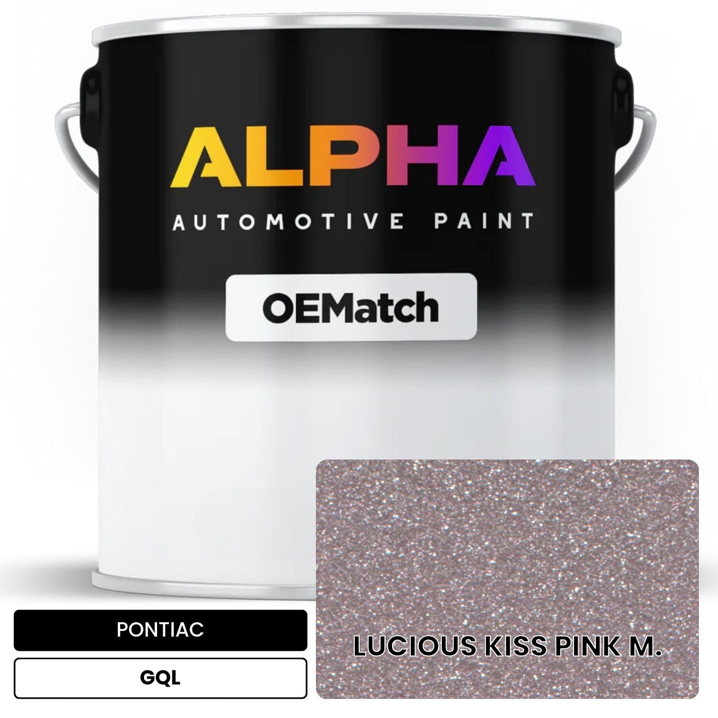 PONTIAC LUCIOUS KISS PINK M. GQL OEMatch Basecoat