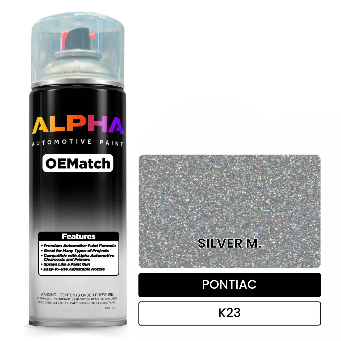 PONTIAC SILVER M. K23 OEMatch Spraycan