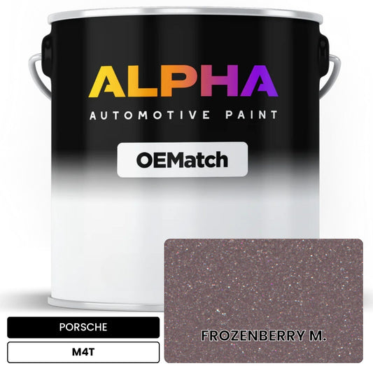 PORSCHE Frozenberry Metallic M4T OEMatch Basecoat