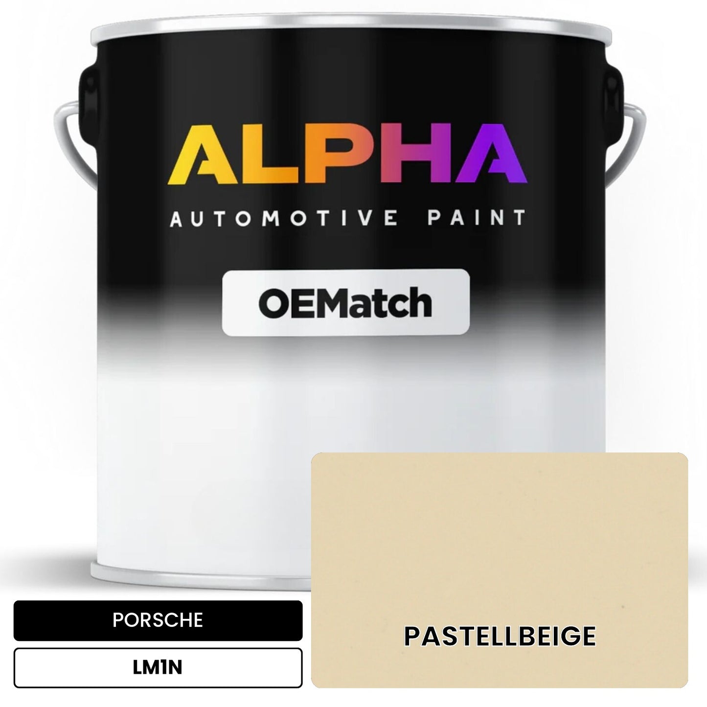 PORSCHE Pastel Beige LM1N OEMatch Basecoat