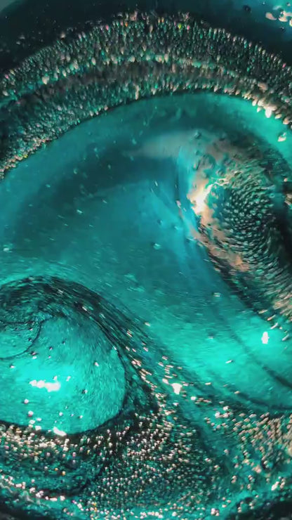 Tidal Wave Painted Sample (Black Ground Coat)