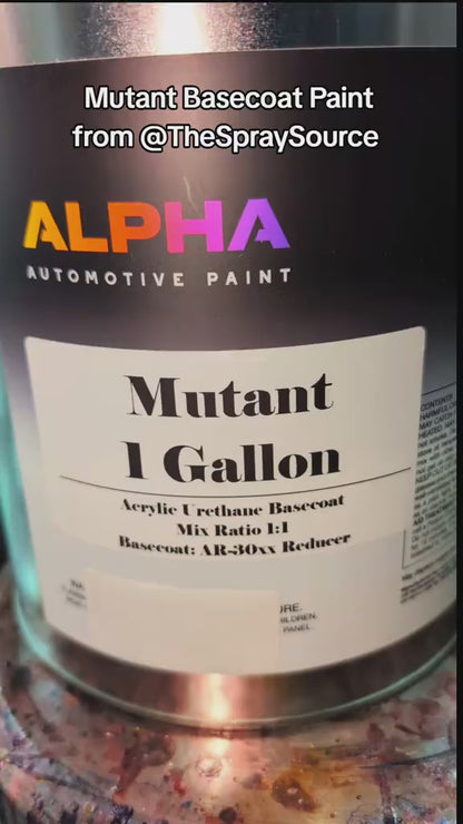 Mutant Painted Sample (Black Ground Coat)
