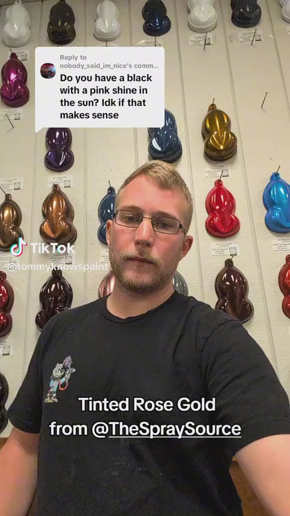 Tinted Rose Gold Spray Can