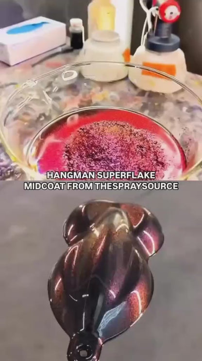 Hangman SuperFlake Painted Sample (Black Ground Coat)