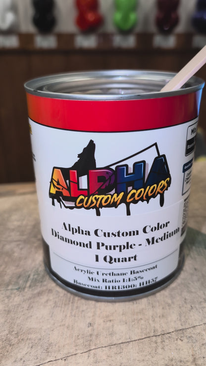 Diamond Purple Paint Basecoat Midcoat