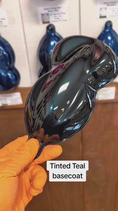 Tinted Teal Spray Can