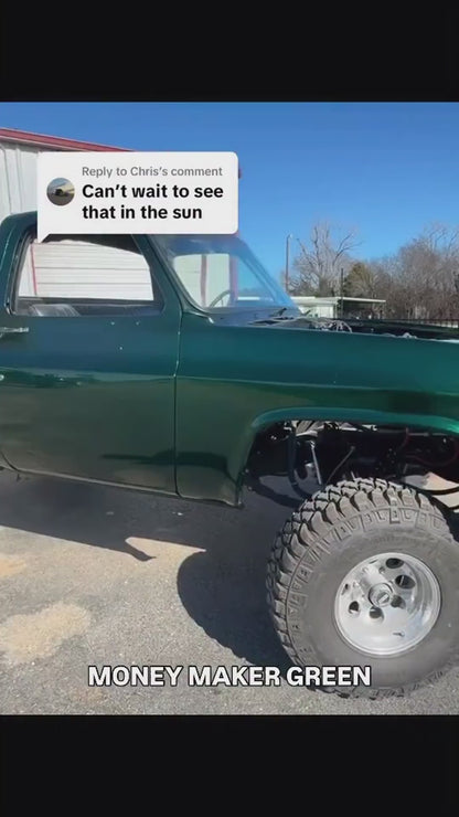 Money Maker Green Paint Basecoat