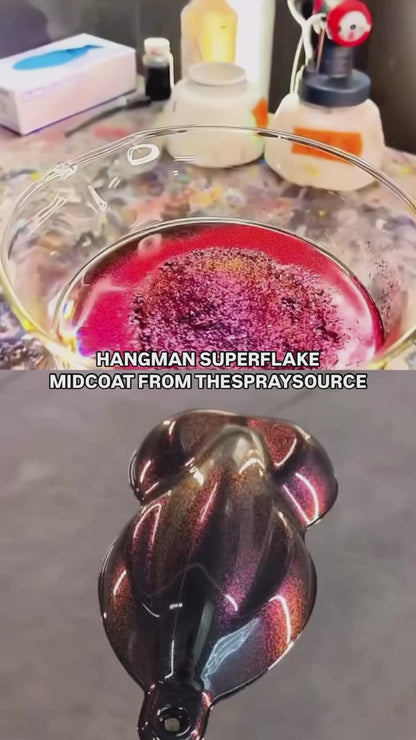 Hangman SuperFlake Painted Sample (Black Ground Coat)