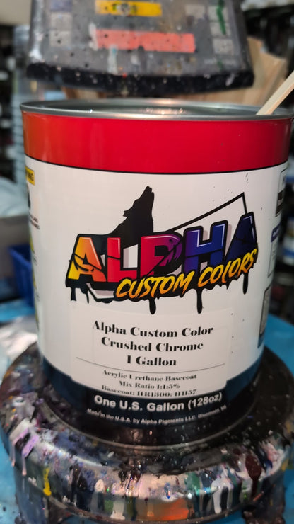 Crushed Chrome SuperFlake Dry Pearl Pigment