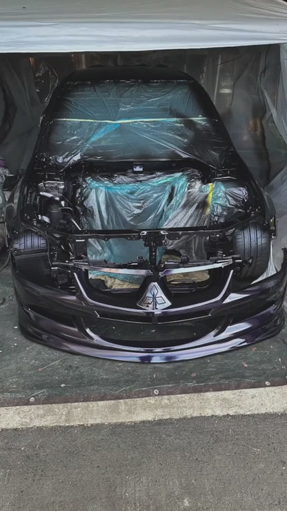 Tinted Purple Spray Can