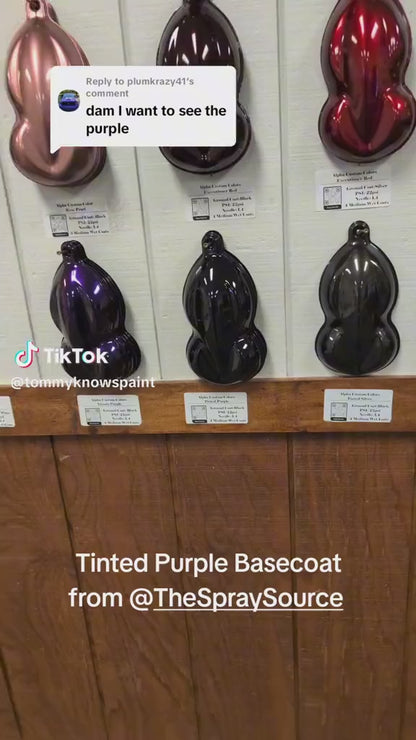 Tinted Purple Spray Can