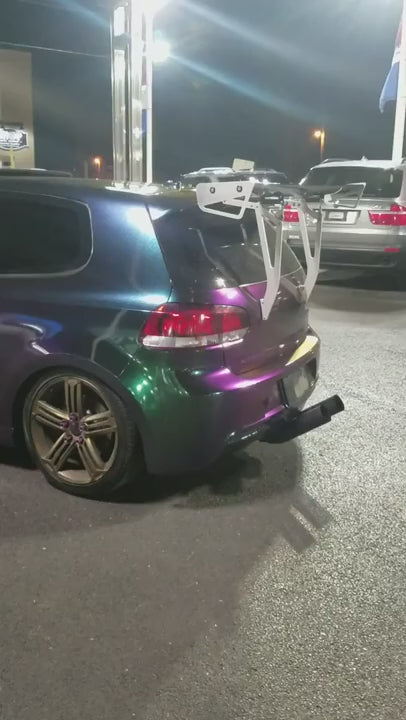 Raven Superflake Painted Sample (Black Ground Coat)