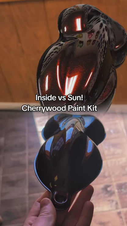 Cherrywood Painted Sample (Black Ground Coat)