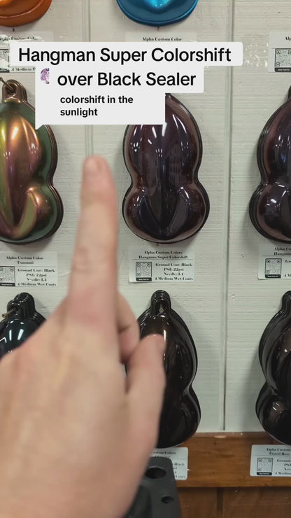 Hangman Super Colorshift Painted Sample (Black Ground Coat)