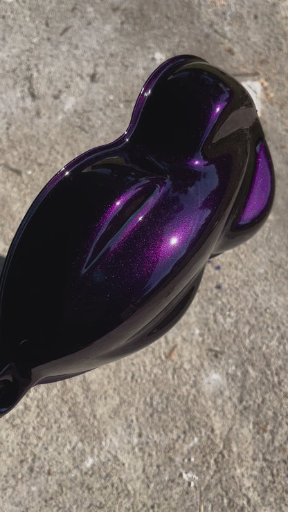 Celestial Purple Pre-Sprayed Speedshape Paint Sample (Black Ground Coat)