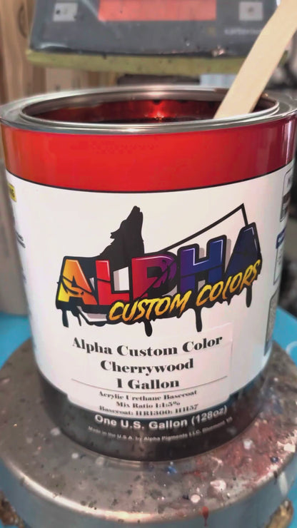 Cherrywood Painted Sample (Black Ground Coat)