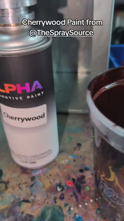 Cherrywood Painted Sample (Black Ground Coat)