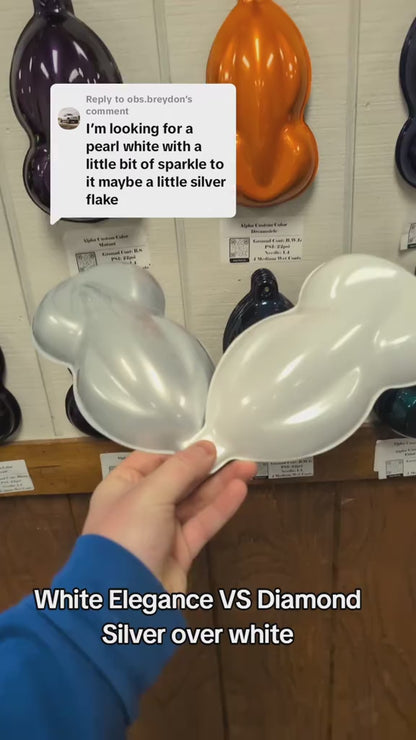 Diamond Silver Paint Basecoat Midcoat