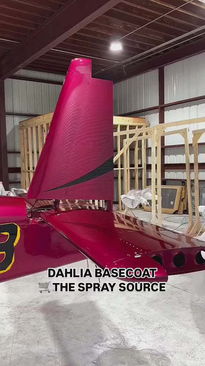 Dahlia Painted Sample (Black Ground Coat)