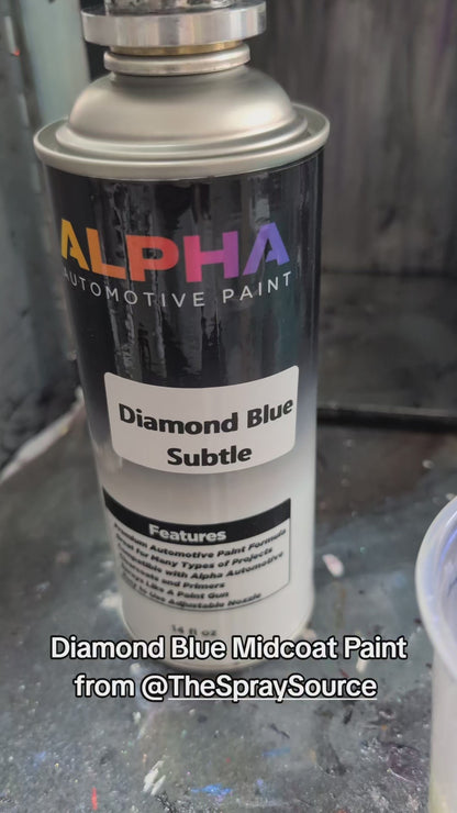 Diamond Blue Paint Basecoat Midcoat