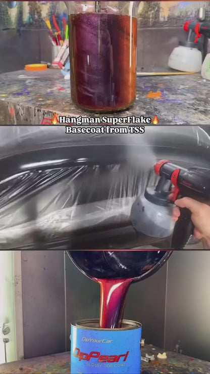 Hangman SuperFlake Painted Sample (Black Ground Coat)