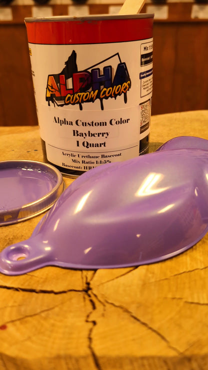 Bayberry Painted Sample (White Ground Coat)