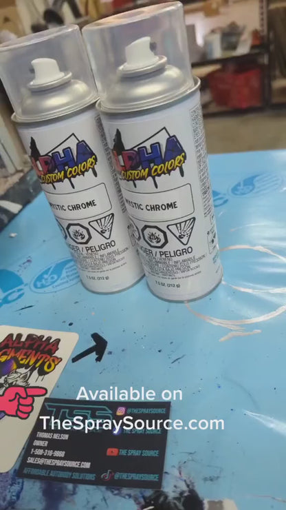 Mystic Chrome Alpha Custom Color Aerosol Spray Can Midcoat
