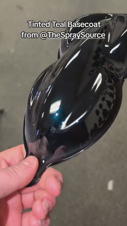 Tinted Teal Spray Can