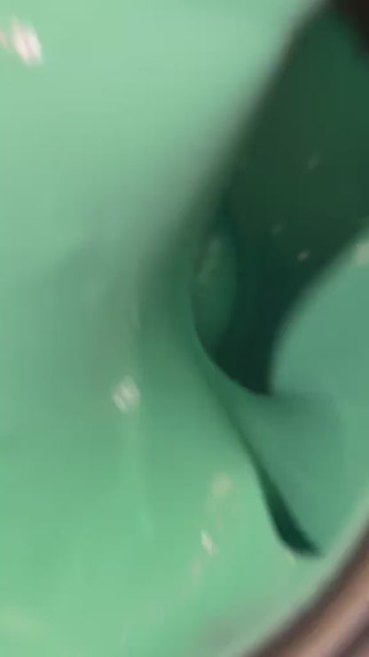 Green Soft Shift Painted Sample (White Ground Coat)