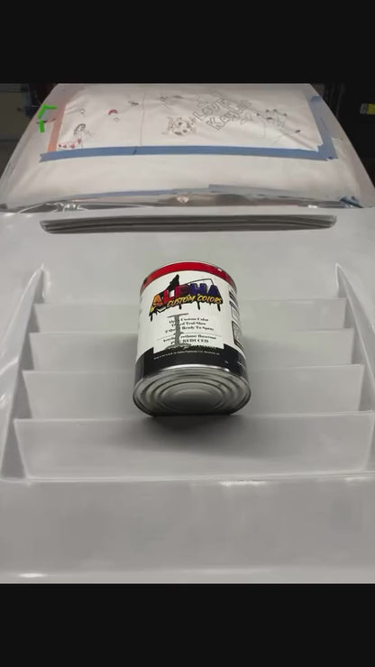 Tinted Teal Spray Can