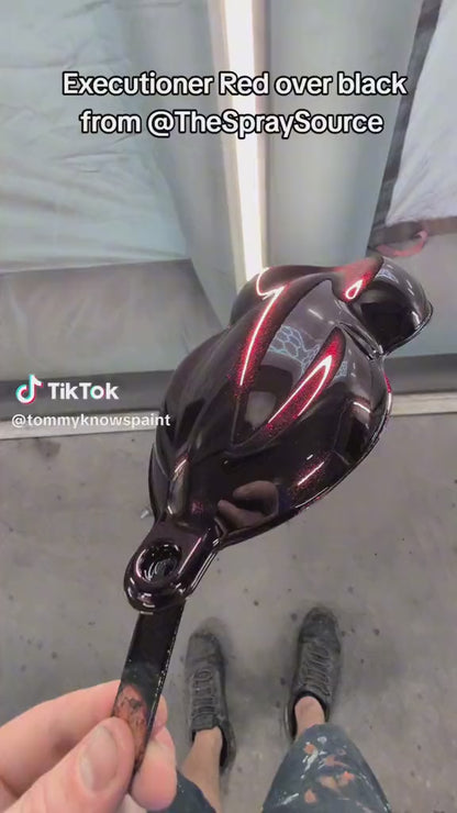 Executioner Red Painted Sample (Black Ground Coat)