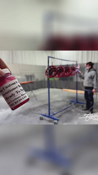 Executioner Red Painted Sample (Black Ground Coat)