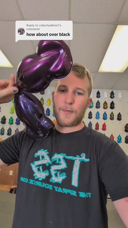 Wineberry Painted Sample (Black Ground Coat)