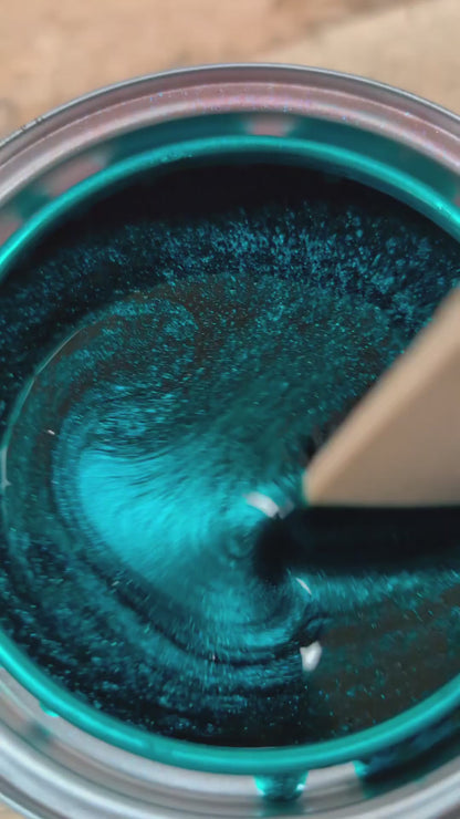 Tidal Wave Painted Sample (Black Ground Coat)