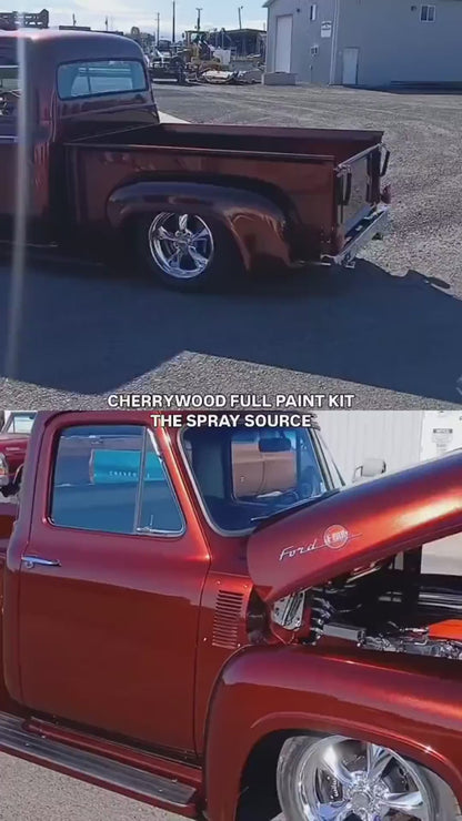 Cherrywood Painted Sample (Black Ground Coat)