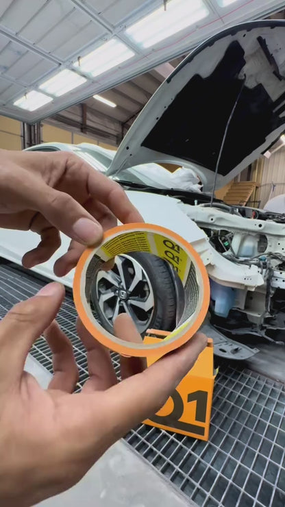 Q1 Ultimate Orange Masking Tape 1.5" (36mm)