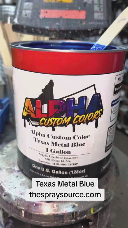 Texas Metal Blue Spray Can
