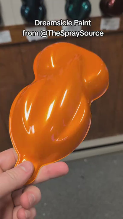 Dreamsicle Painted Sample (White Ground Coat)