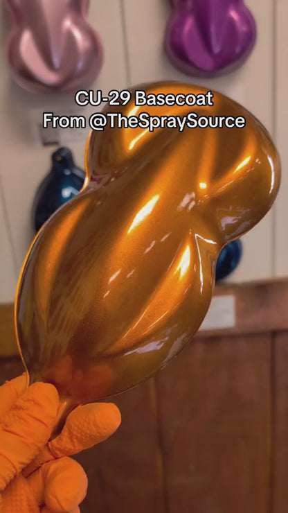 Cu-29 Painted Sample (Black Ground Coat)