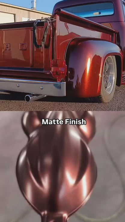 Cherrywood Painted Sample (Black Ground Coat)