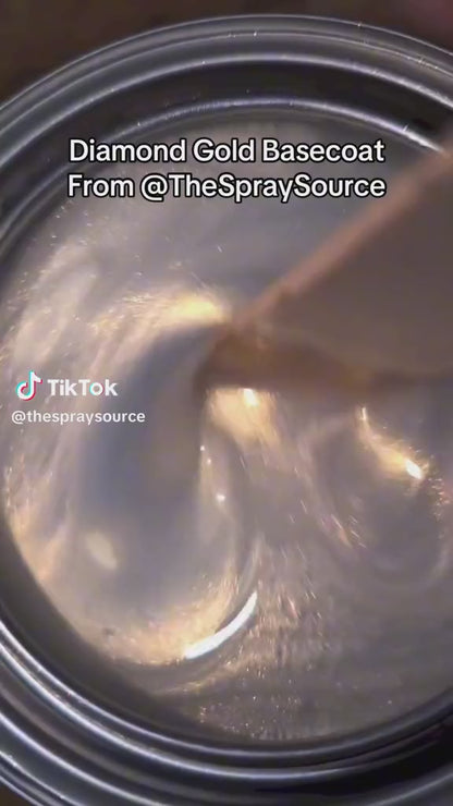 Diamond Gold Paint Basecoat Midcoat