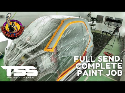 Tinted Red Paint Basecoat