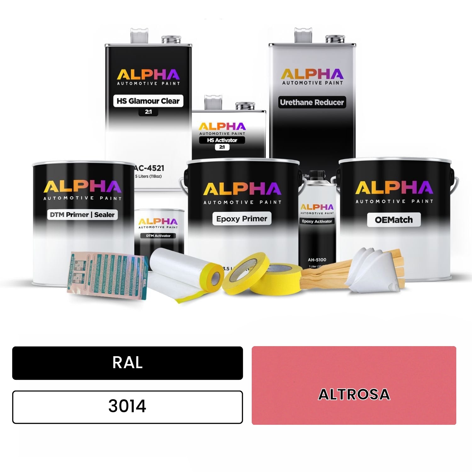 RAL ALTROSA 3014 OEMatch Vehicle Paint Kit