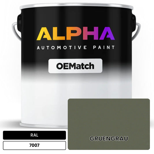 RAL GRUENGRAU 7007 OEMatch Basecoat