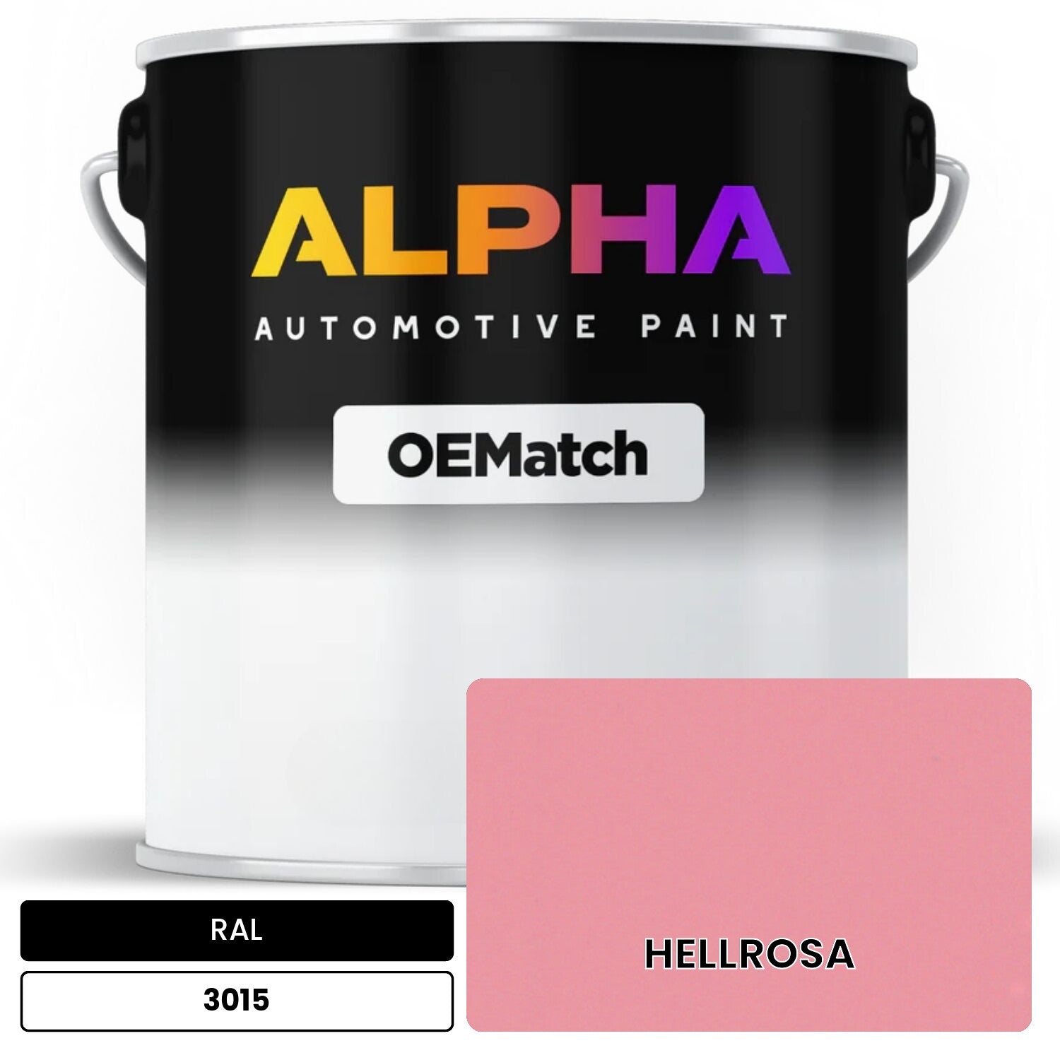 RAL HELLROSA 3015 OEMatch Basecoat