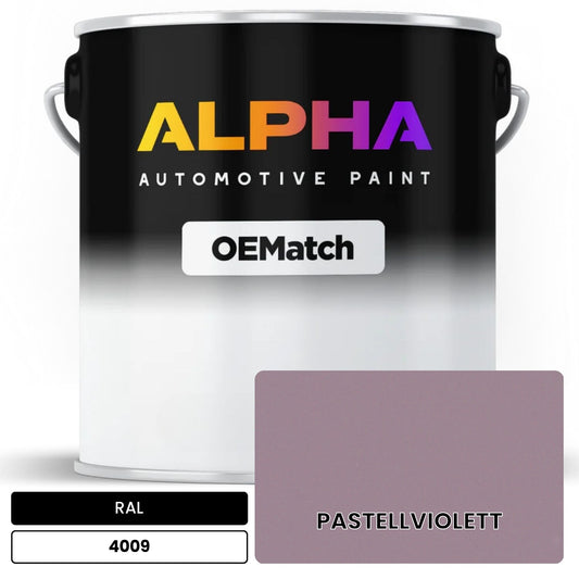 RAL PASTELLVIOLETT 4009 OEMatch Basecoat