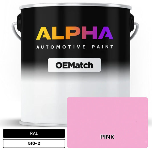 RAL PINK 510-2 OEMatch Basecoat