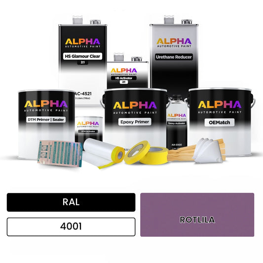 RAL ROTLILA 4001 OEMatch Vehicle Paint Kit